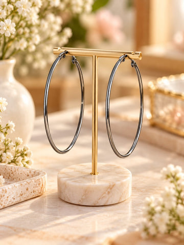 Big Pretty Loops Earrings by Gulaabo