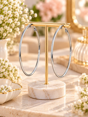 Big Pretty Loops Earrings by Gulaabo