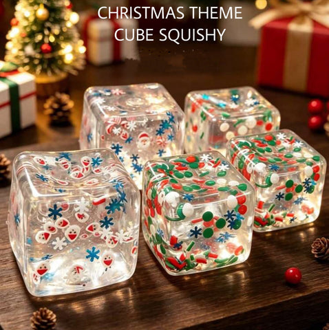 Christmas Theme Nice Cube Squishy