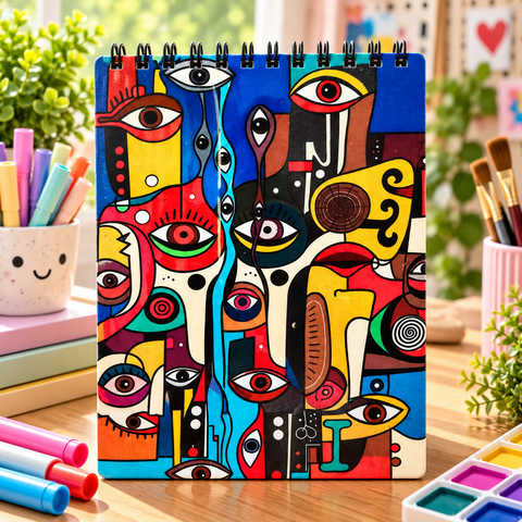 Art Sketch Books (A4, Spiral)