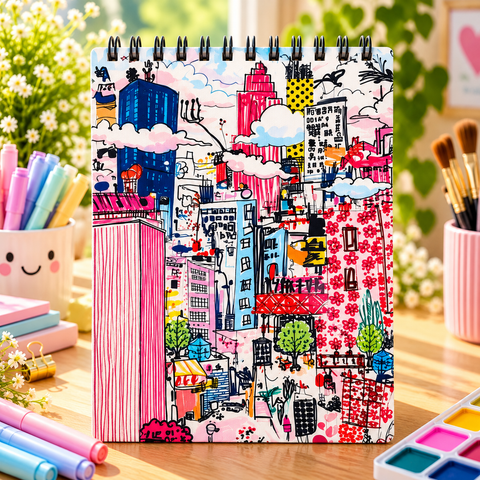 Art Sketch Books (A4, Spiral)