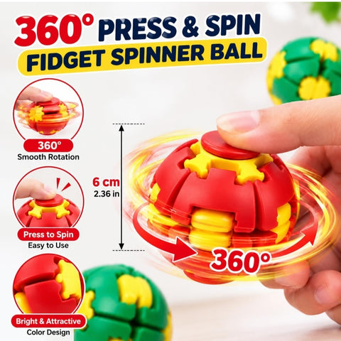 Fidget Pressure Rotating Ball