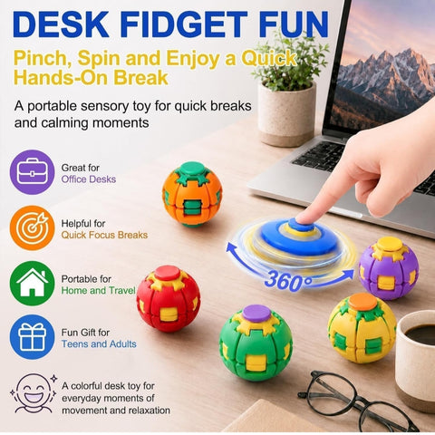Fidget Pressure Rotating Ball