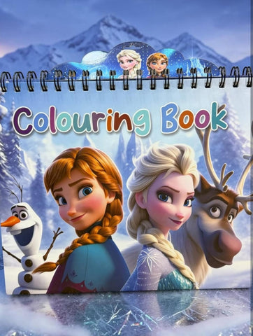 Kid's Coloring Books with Stickers