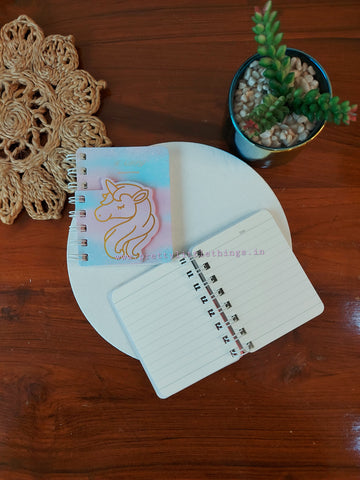 Unicorn Spiral Pocket Diary