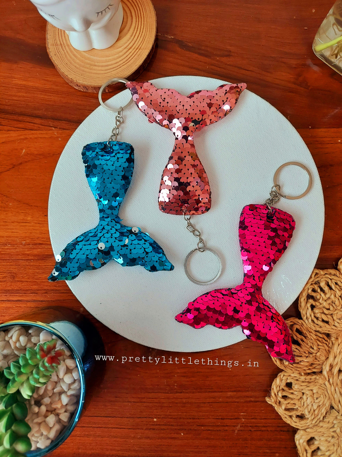 Sequins Keychains