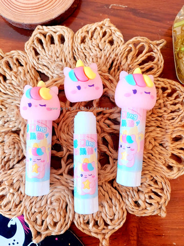 Winking Unicorn Glue Stick