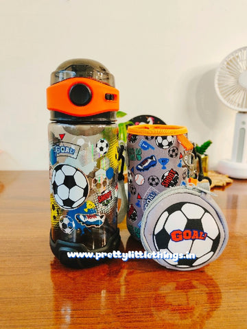 Unicorn / Football Sipper Bottle in Bag