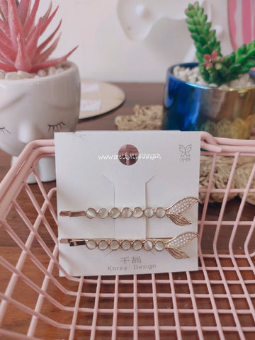 Pearl Hair Clips