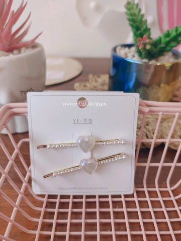 Pearl Hair Clips