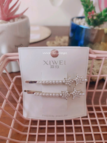 Pearl Hair Clips