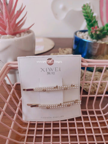 Pearl Hair Clips