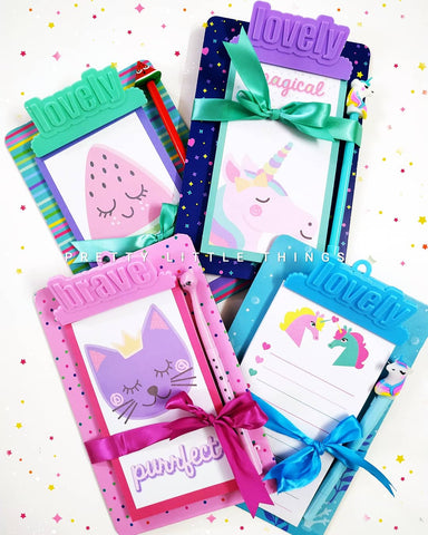 Designer Clipboard Notepads