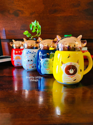 Animal Cartoon Coffee / Milk Mugs