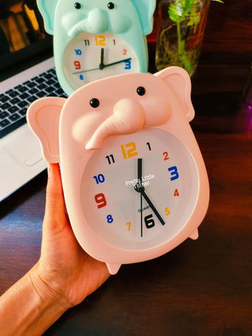 Elephant Themed Kids Alarm Clock