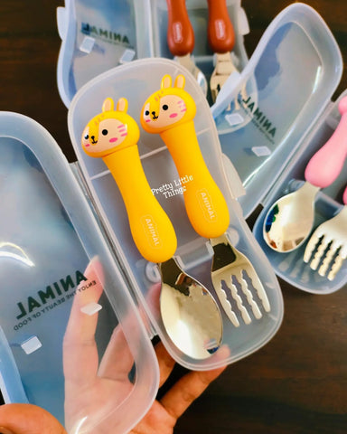 Stainless Steel Spoon Fork Set for Kids
