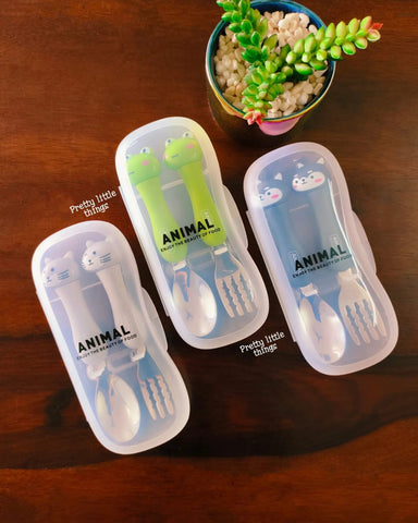 Stainless Steel Spoon Fork Set for Kids