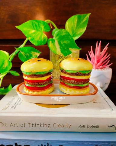 Burger Cruet Set