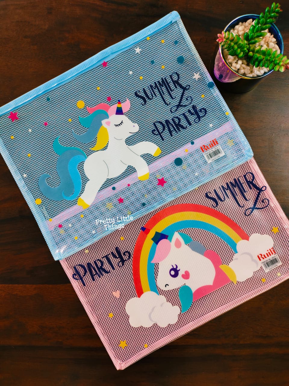Unicorn Mesh A4 Ziploc Folders – Pretty Little Things Unicorn Mesh A4 Ziploc Folders – Pretty Little Things