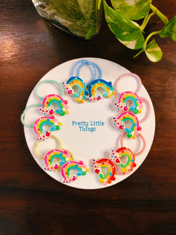 Hair Ties - Rainbows