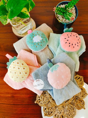 Micro-Fibre Fruits Motif Napkins