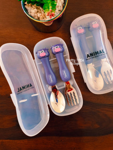 Stainless Steel Spoon Fork Set for Kids