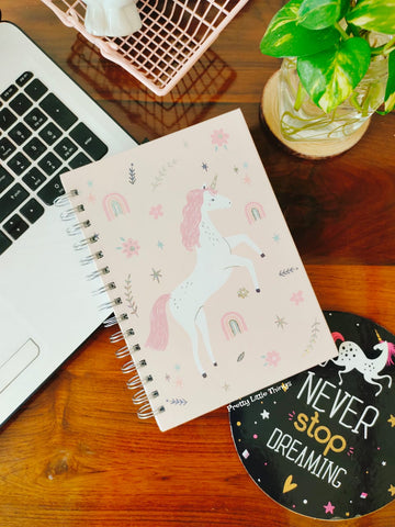 Unicorn Spiral Diary / Notebook