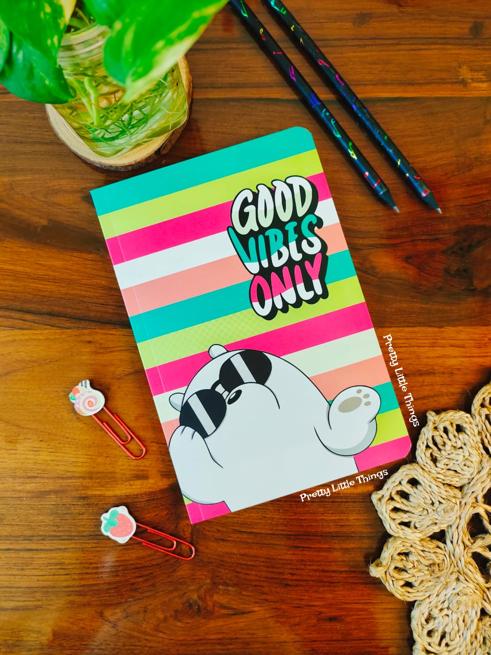 Slim Diary - Style Panda Good Vibes Only