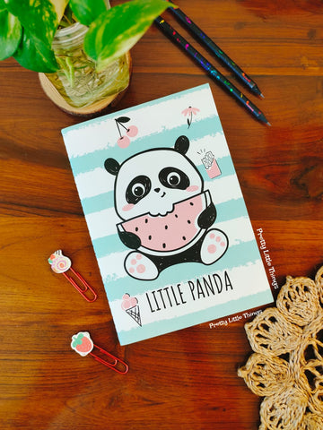 Slim Diary - Playful Pandas