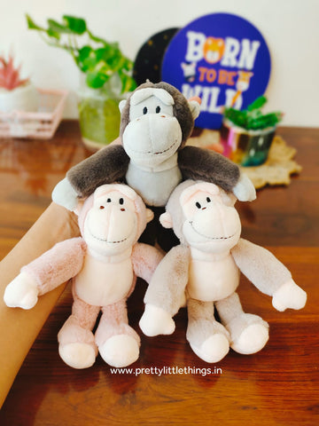 Monkey Plushy Keychain