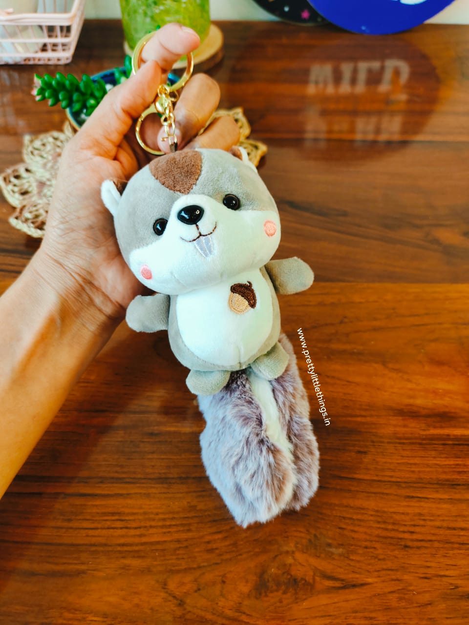 Racoon Plushy Keychains
