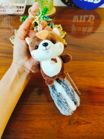 Racoon Plushy Keychains