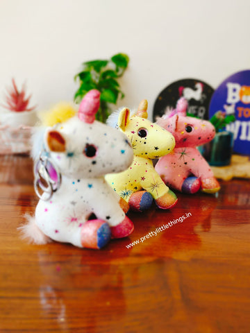 Unicorn Plushy Keychain