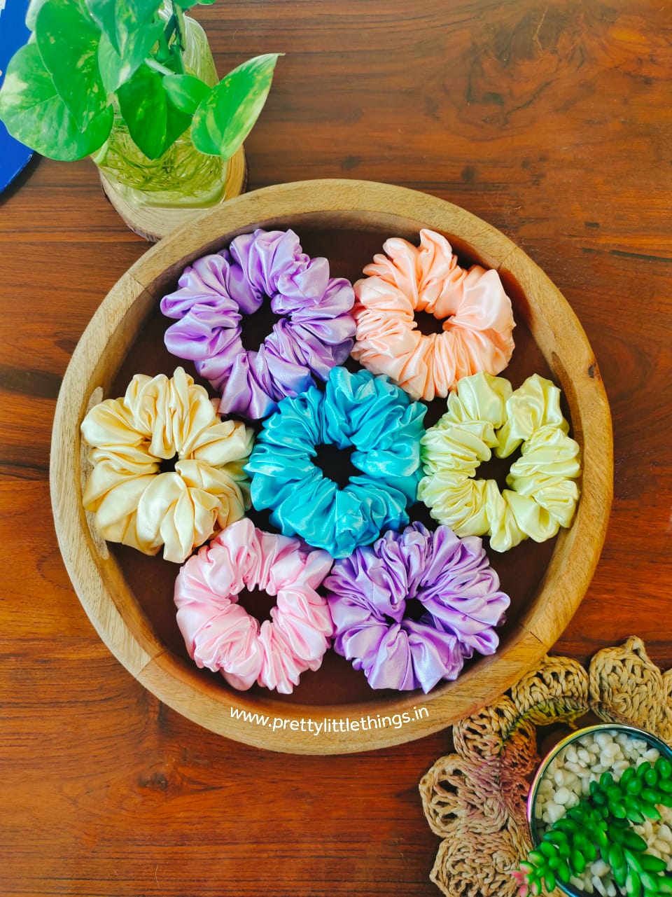 Satin Scrunchies