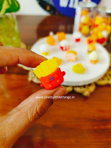 Fast Food Mini Erasers