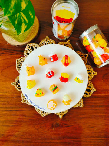Fast Food Mini Erasers