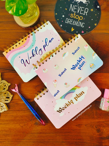 Candy / Rainbow Weekly Planners