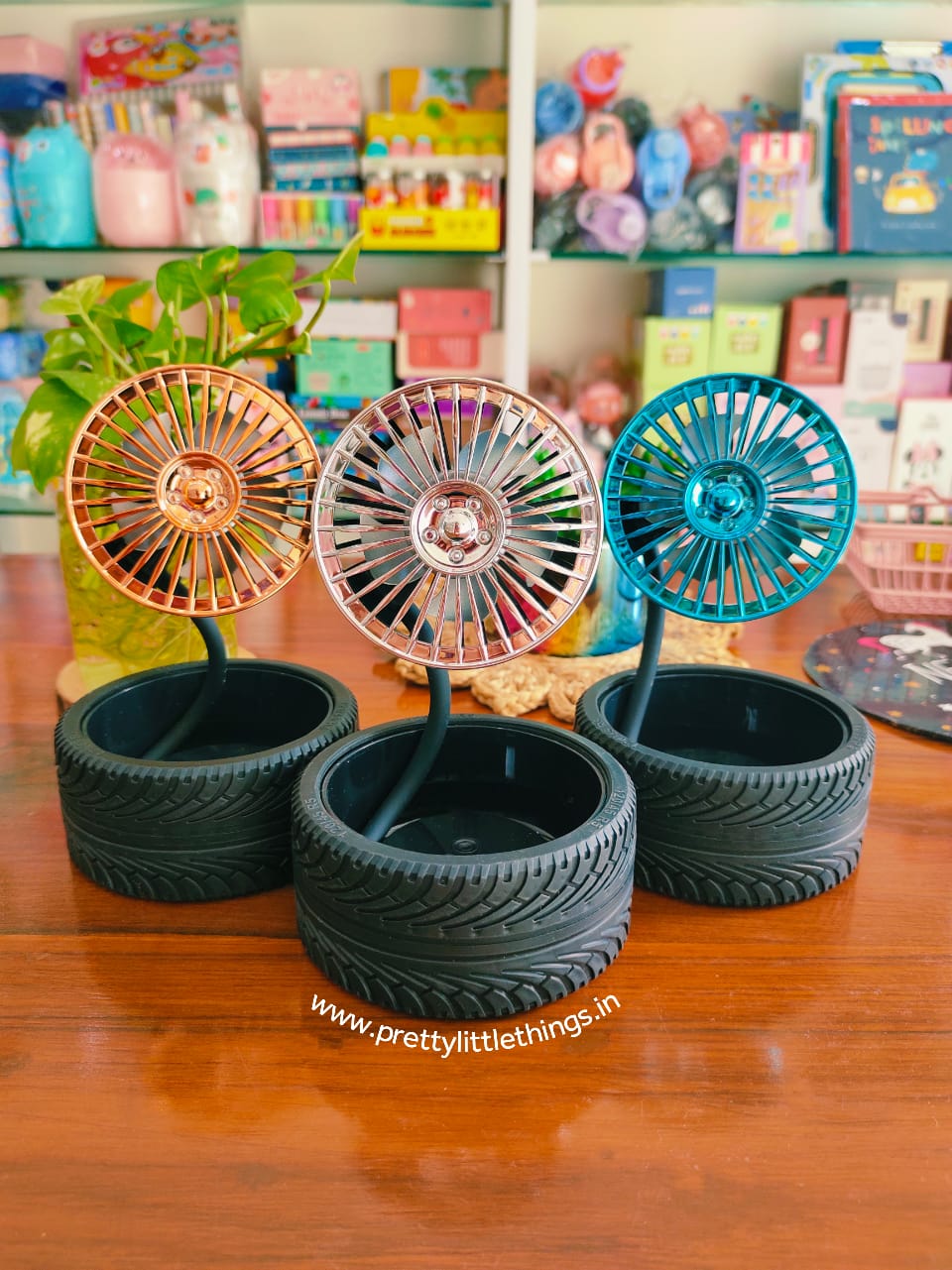 Tyre Shaped Mini Portable Fans
