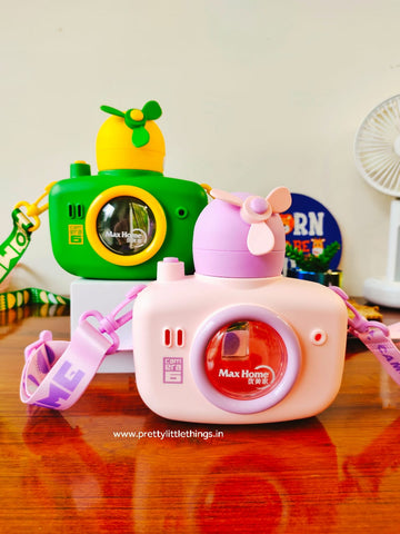 Camera shaped Kids Sipper Bottle