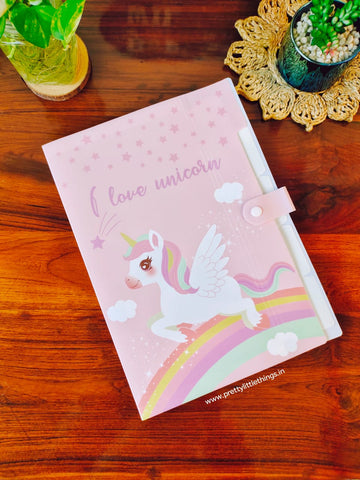 Space / Unicorn Multisection Folders [5 Sections]
