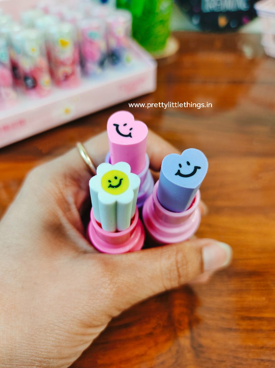 Lipstick shaped Sharpener-Eraser – Pretty Little Things