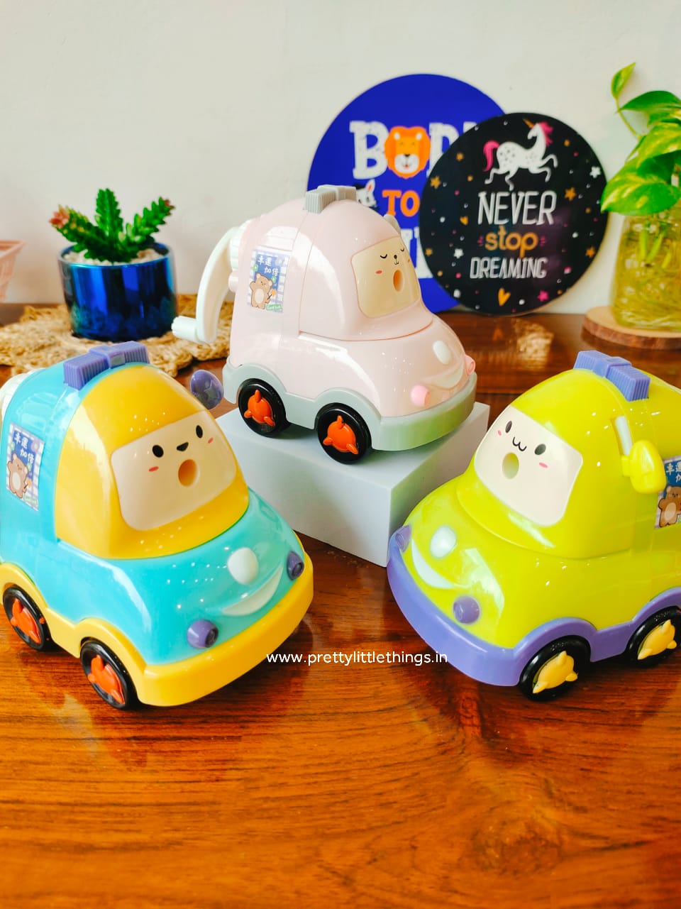 Table Sharpeners - Colorful Mini Cars – Pretty Little Things
