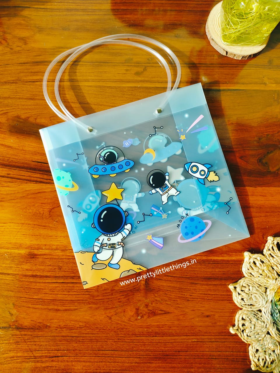 Space Theme Gift Bags Square Pretty Little Things