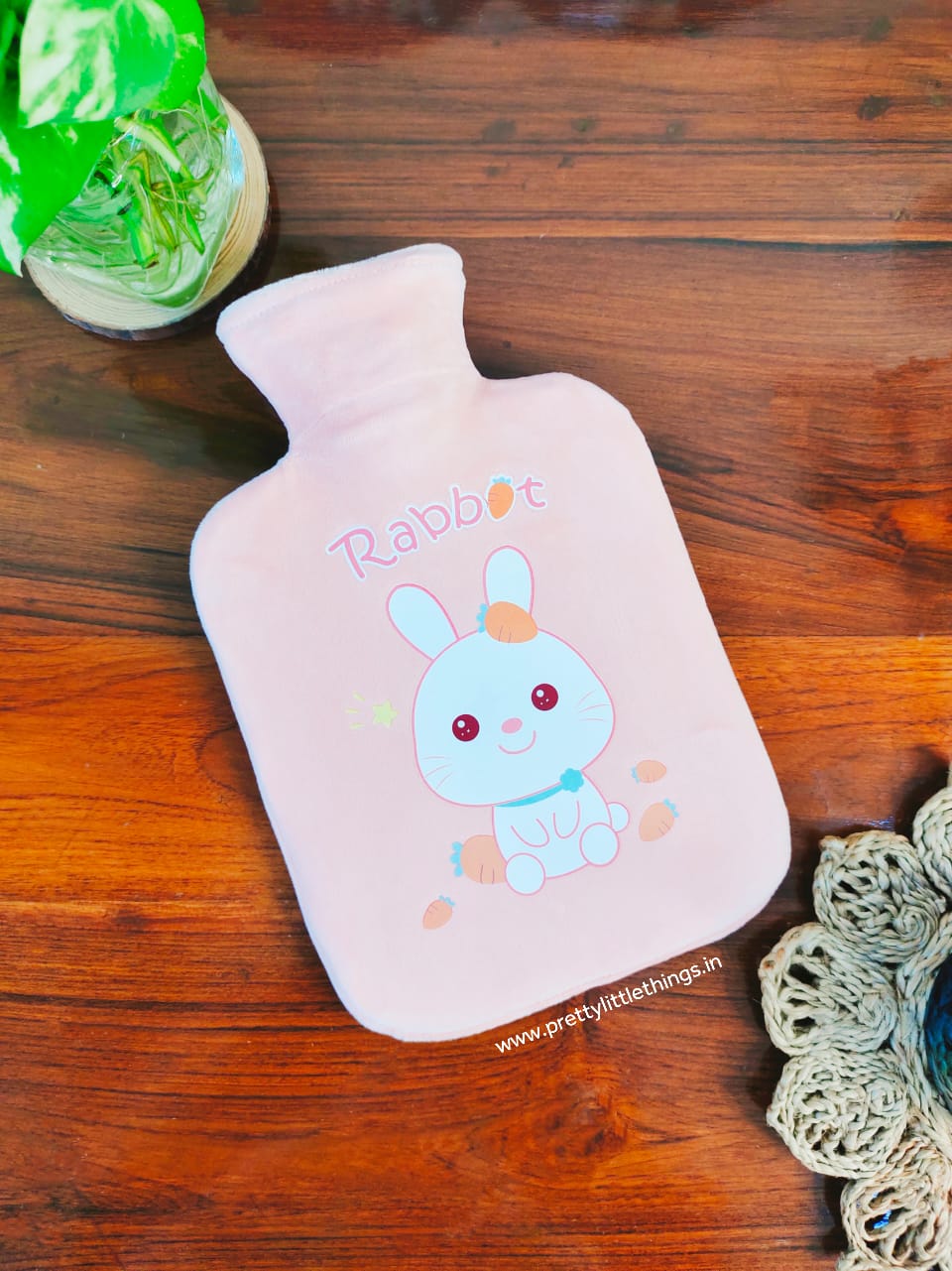 Kitty / Bunny Fur Hot Water Bag