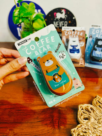 Coffee Bear / Panda Correction Tape