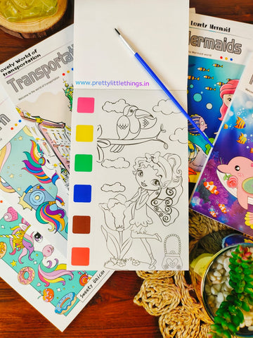 Lovely Painting Booklets, Broad, 12 pages
