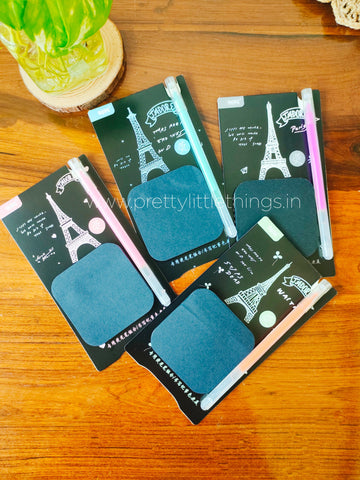 Black Sticky Notes Pads