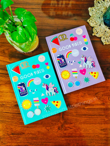 Beautiful 'Good Vibes' Diary / Notebook