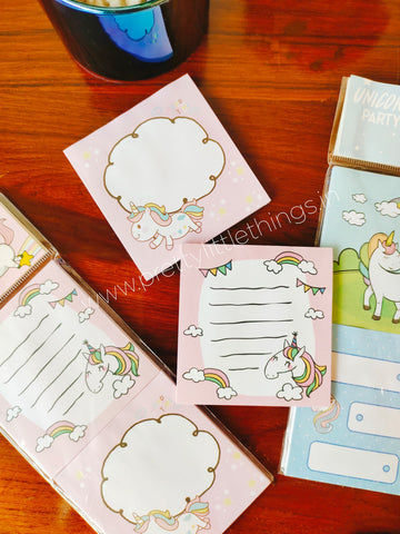 Hangable Unicorn Sticky Notes Pads