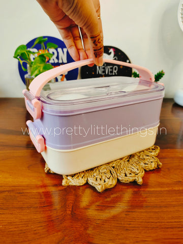 Double Decker Dual Shade Insulated Tiffin (TIDDDS)